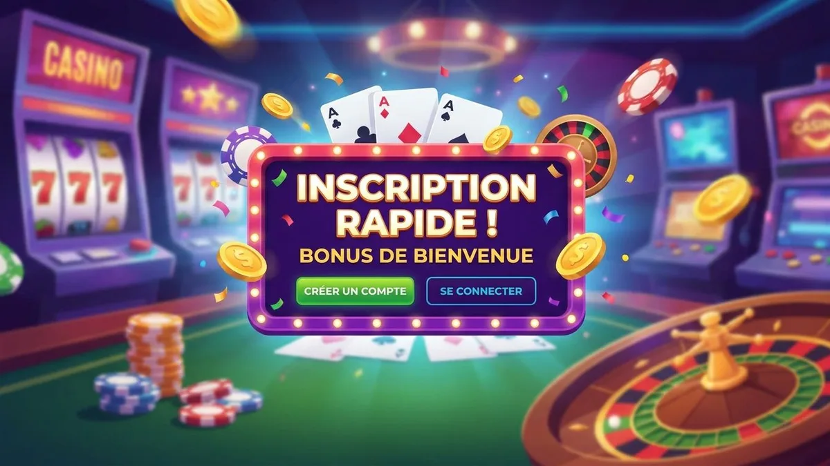 Inscription avec bonus